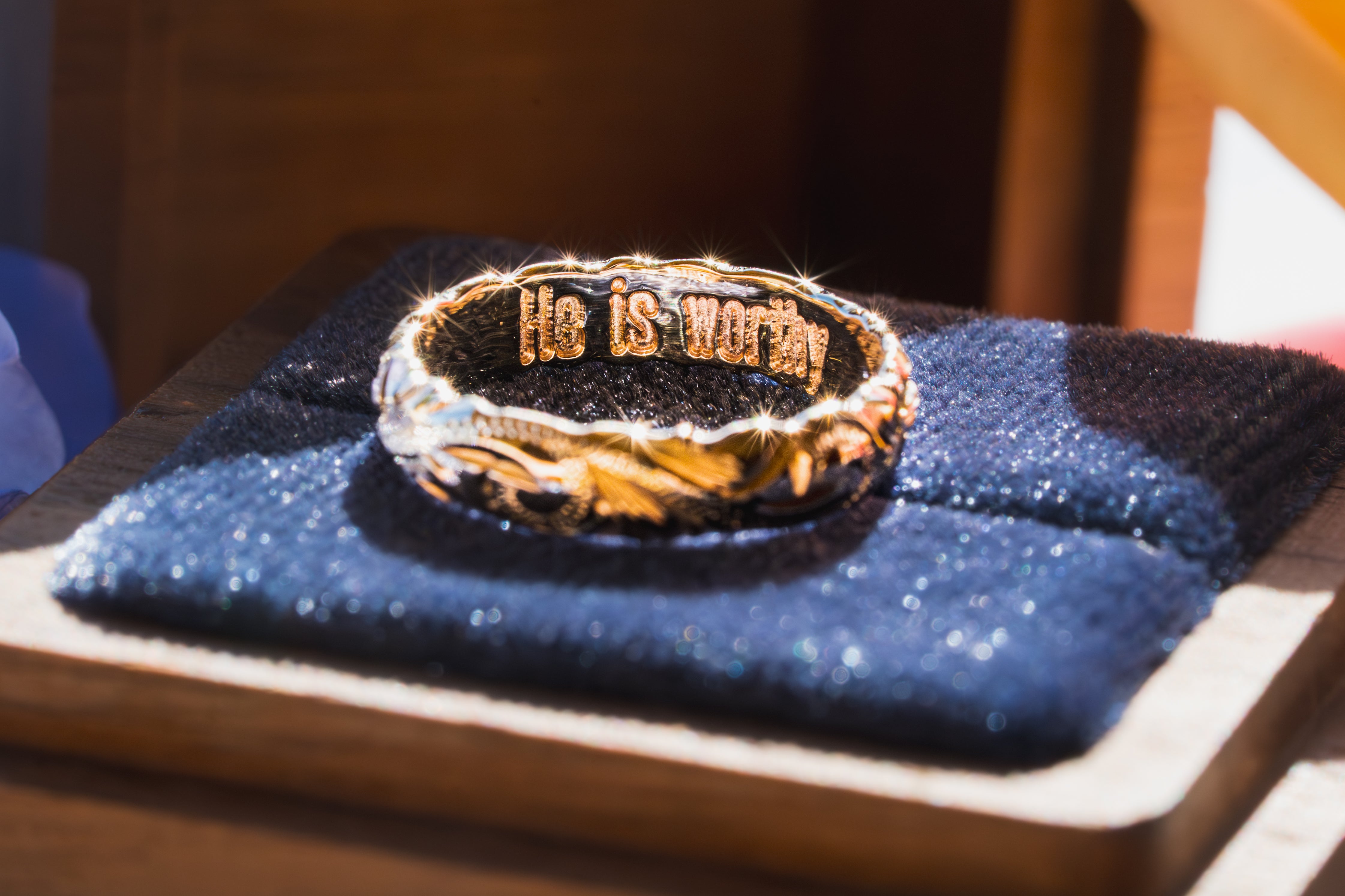 Custom Hawaiian Heirloom Wedding Band