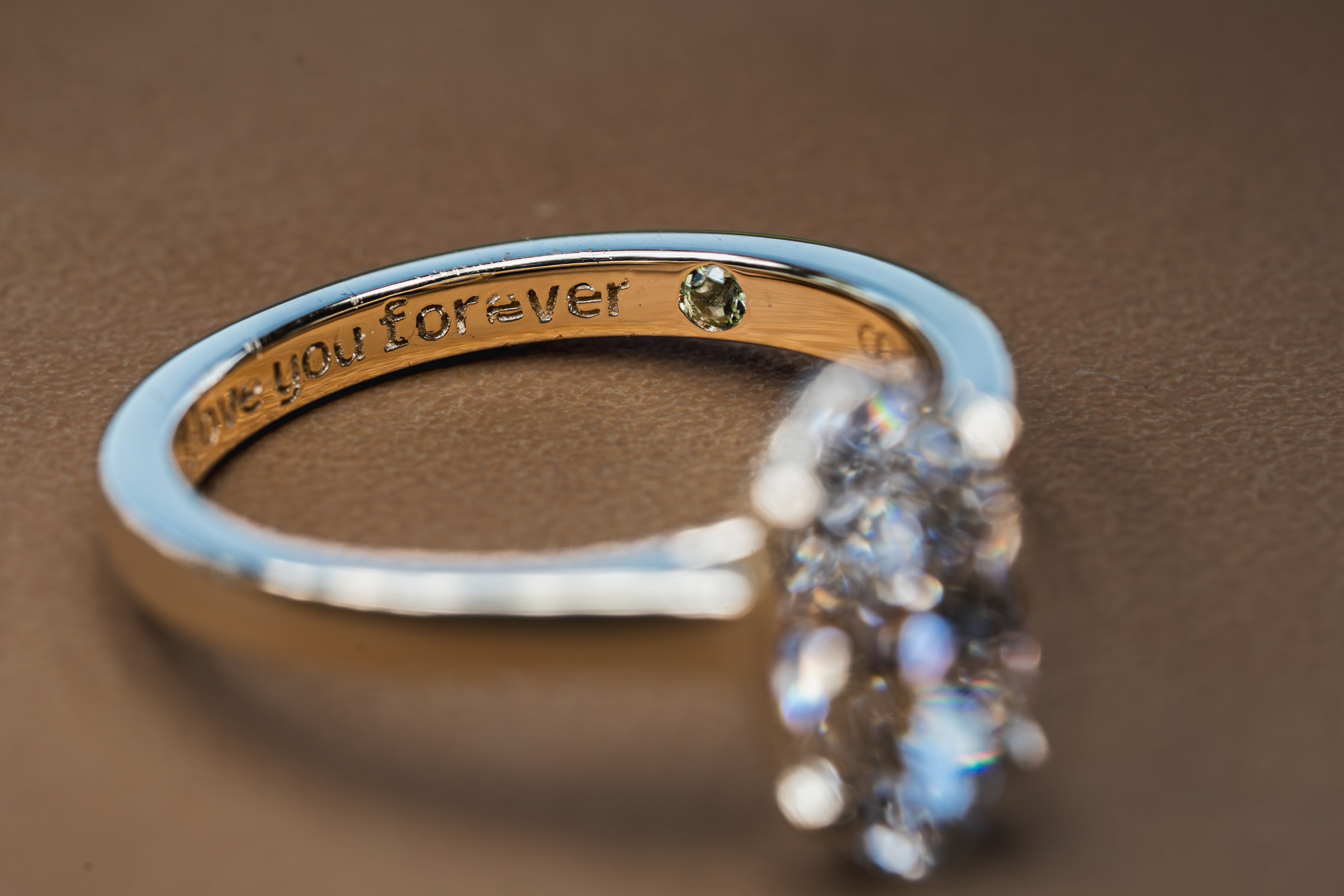 Custom Elongated Oval Solitaire Engagement Ring