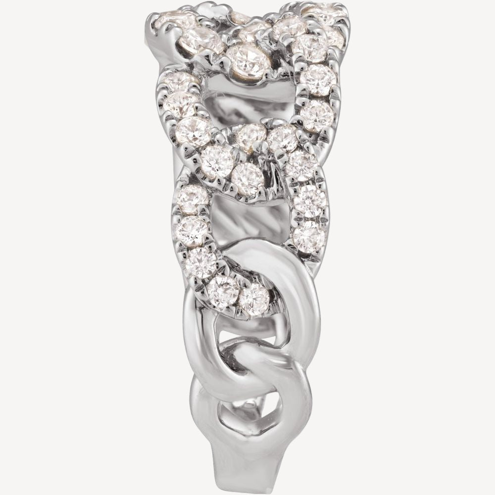 Diamond Link Ring