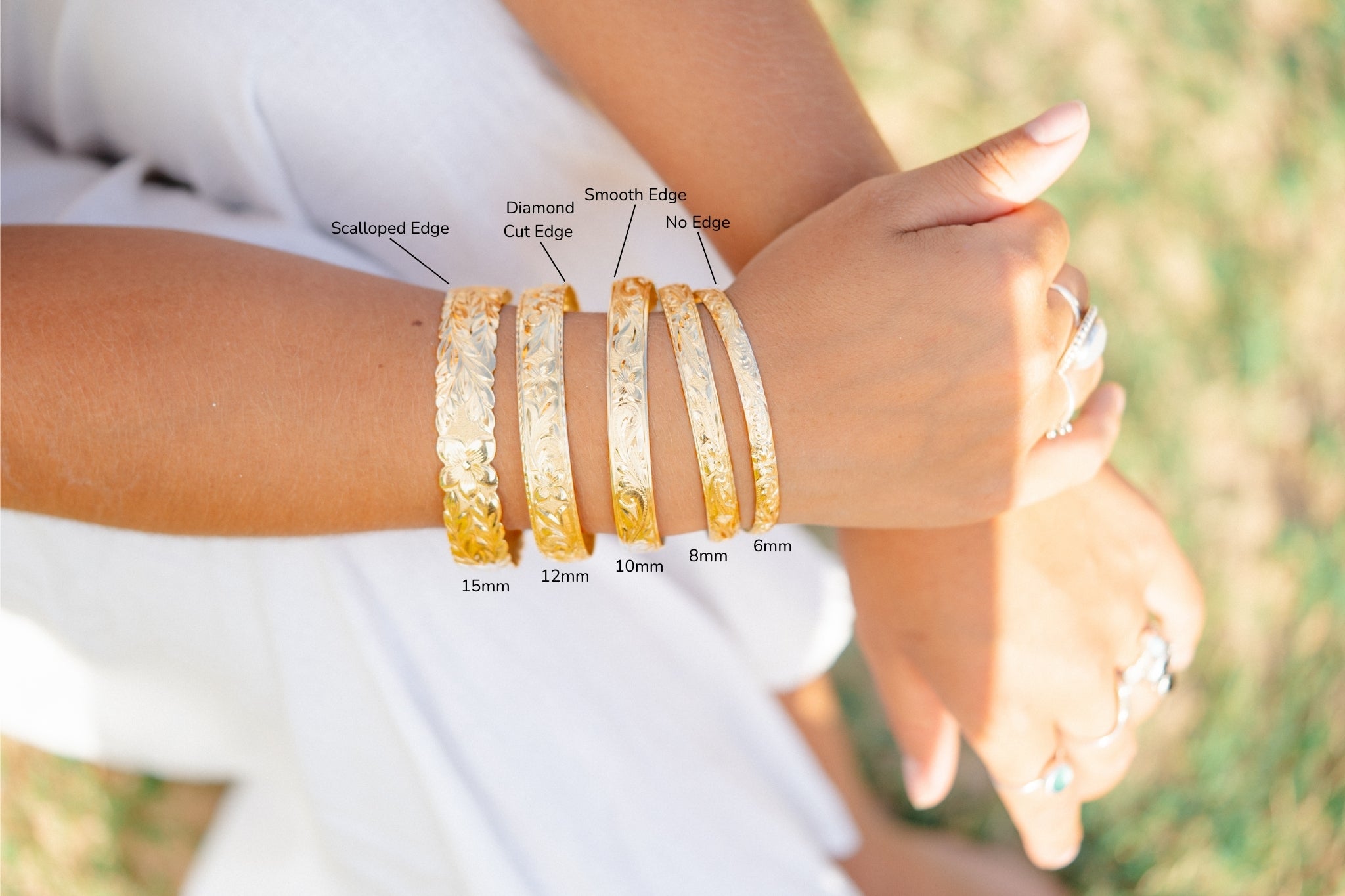 Custom Hawaiian Heirloom Bangle