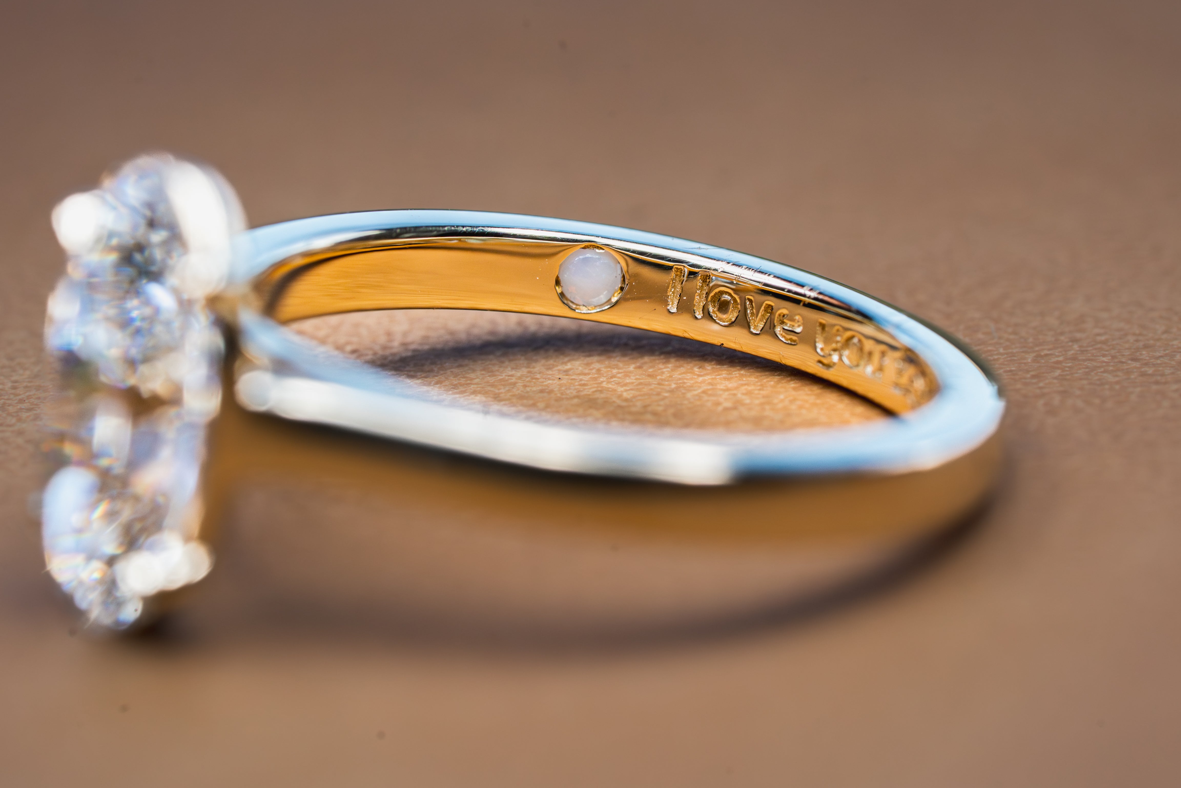 Custom Elongated Oval Solitaire Engagement Ring